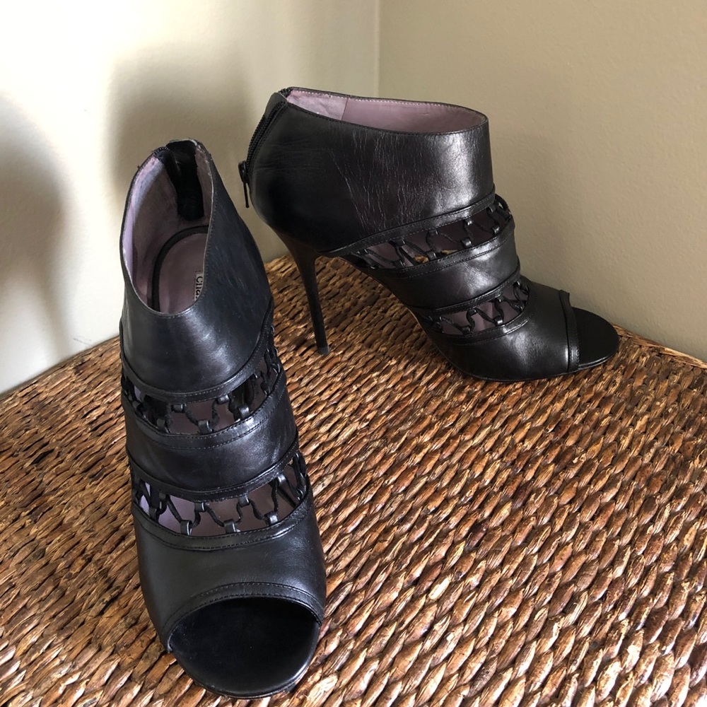 Charles David black bootie